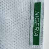 1998 Nigeria Away White Retro Soccer Jersey