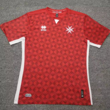 2022/23 Malta Home Red Fans Soccer Jersey