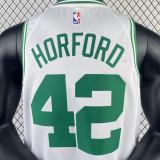 2023/24 Celtics HORFORO #42 White NBA Jerseys 热压