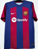 F. DE JONG #21 BA 1:1 Quality Home Fans Jersey 2023/24 (LaLiga Font 西甲字体)