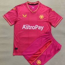 2023/24 Wolves Goalkeeper Kids Soccer Jersey
