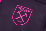 2025 West Ham Black Sweater Tracksuit