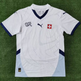 2024/25 Swizerland Away White Fans Soccer Jersey