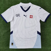 2024/25 Swizerland Away White Fans Soccer Jersey