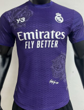 2024/25 RM x Y3 Purple Player Version Soccer Jersey