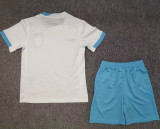 2024/25 Uruguay Away White Kids Soccer Jersey