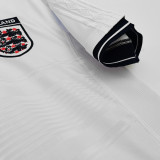 1999/2001 England Home White Retro Soccer Jersey