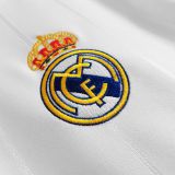 2012/13 RM Home White Retro Long Sleeve Soccer Jersey