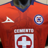 2024/25 Cruz Azul Third Red Player Soccer Jersey