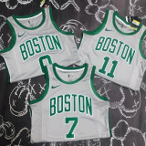 Celtics TATUM #0 Grey NBA Jerseys