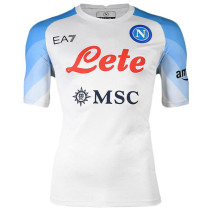 2022/23 Napoli Away White Fans Soccer Jersey