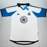 1999/2000 Newcastle Away White Retro Soccer Jersey