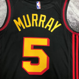 2023 Eagles MURRAY #5 Black NBA Jerseys