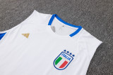 2024/25 Italy White Vest Training Jersey(A Set)