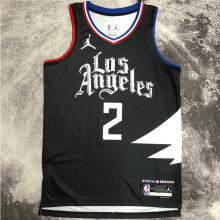 2023 Clippers LEONARD #2 Black NBA Jerseys
