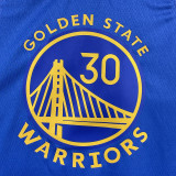 2023/24 Warriors CURRY #2974 Blue NBA Jerseys