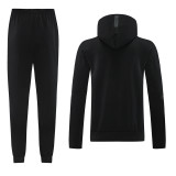 2025 Nk~ Black Zipper Jacket Tracksuit