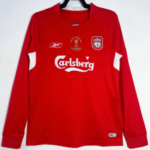 2005 LFC Home Champions Retro Long Sleeve Soccer Jersey