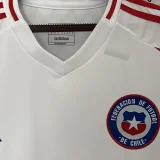 2024/25 Chile Away White Fans Soccer Jersey