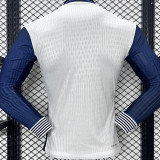 2024/25 TH FC Home White Player Version Long Sleeve Soccer Jersey
