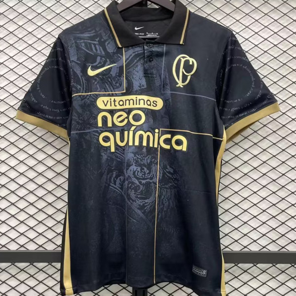 2023/24 Corinthians Special Edition Black Fans Soccer Jersey