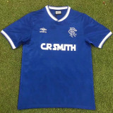 1984/87 Rangers Home Retro Soccer Jersey