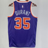 2023/24 Suns DURANT #35 Purple NBA Jerseys