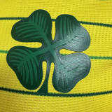 2024/25 Celtic Away Yellow Green Player Version Soccer Jersey