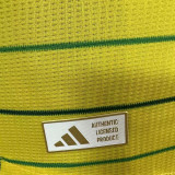 2024/25 Celtic Away Yellow Green Player Version Soccer Jersey