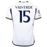 VALVERDE #15 RM Home 1:1 Quality Home Fans Jersey 2023/24