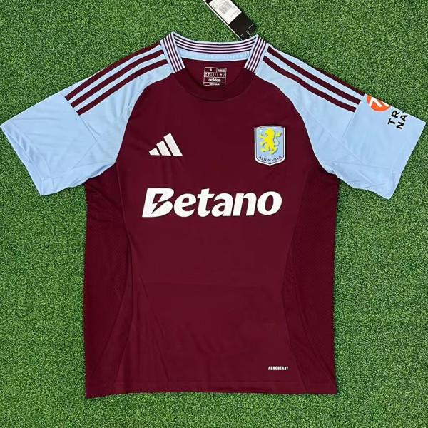 2024/25 Aston Villa Home Fans Soccer Jersey