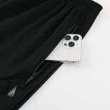2025 Nk~ Black Zipper Jacket Tracksuit