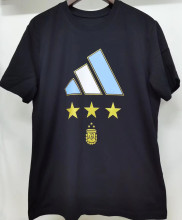 2022/23 Argentina Black Cotton Shirt