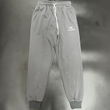 2025 Bird Home Grey Cotton sports ankle pants style