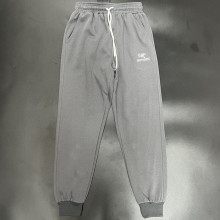 2025 Bird Home Grey Cotton sports ankle pants style