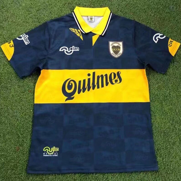 1995/96 Boca Home Retro Soccer Jersey