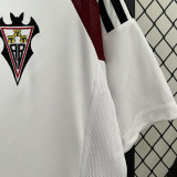 2024/25 Albacete Home White Fans Soccer Jersey 阿尔巴赛特