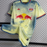2023/24 New York Red Bull Away Fans Soccer Jersey 纽约红牛