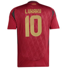LUKAKU #10 Belgium 1:1 Quality Home Fans Jersey 2024/25