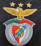 2023/24 Benfica Away Black Player Version Soccer Jersey