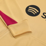 2025 BA Gold Hoody Zipper Jacket Tracksuit