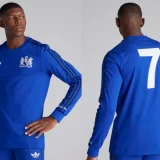 M Utd George BEST Blue Retro Soccer Jersey