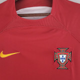 2022/23 Portugal Home Red Long Sleeve Jersey