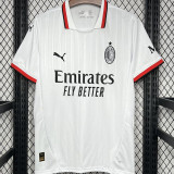 THEO #19 AC Milan Away White Fans Soccer Jersey 2024/25 意甲字体