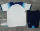 2022/23 England Home Kids Jersey