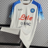 2022/23 Napoli Away White Fans Soccer Jersey
