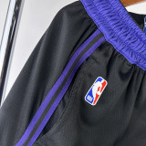 2023/24 Lakers Black NBA Cotton Pants