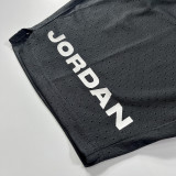 2024/25 Jordon Black NBA Shorts Pants 白色字