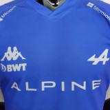 2022 Alpine F1 ALONSO 14 Blue Team T-Shirt