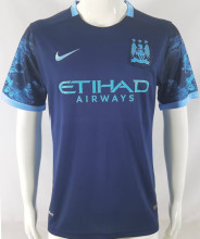 2015/16 Man City Away Retro Soccer Jersey
